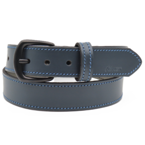 חגורת נשק באפלו "גבעתי" (תפר כחול - אבזם שחור)