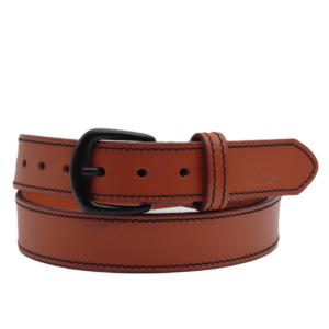 חגורת נשק דגם באפלו "קאמל" + תפר שחור (אבזם שחור)